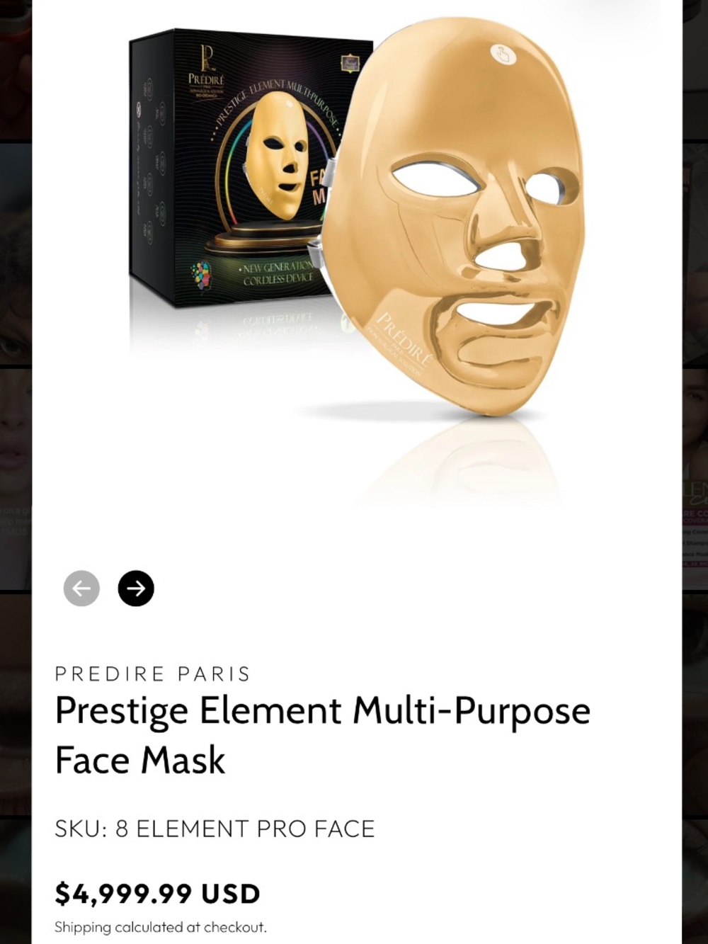 Face Mask accessory